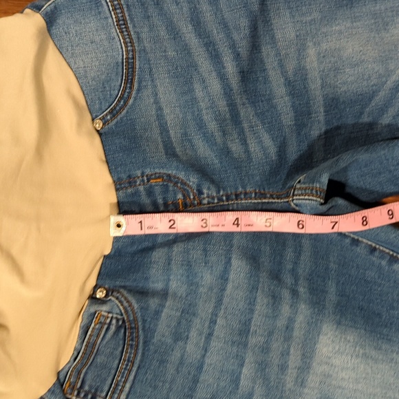 Blue Savvy Skinny Maternity Jeans Medium - Picture 4 of 9